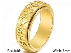HY Wholesale Rings Jewelry 316L Stainless Steel Popular Rings-HY0127R203