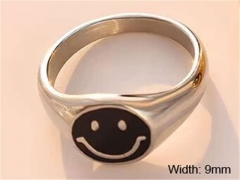 HY Wholesale Rings Jewelry 316L Stainless Steel Popular Rings-HY0124R262