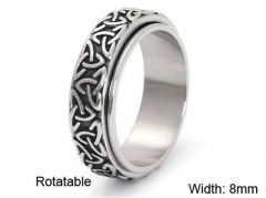 HY Wholesale Rings Jewelry 316L Stainless Steel Popular Rings-HY0125R062