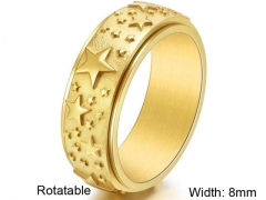 HY Wholesale Rings Jewelry 316L Stainless Steel Popular Rings-HY0127R247