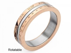 HY Wholesale Rings Jewelry 316L Stainless Steel Popular Rings-HY0141R021