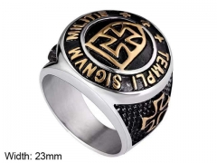 HY Wholesale Rings Jewelry 316L Stainless Steel Popular Rings-HY0140R127