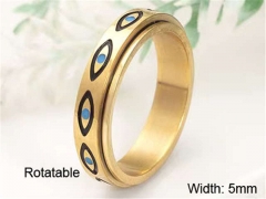 HY Wholesale Rings Jewelry 316L Stainless Steel Popular Rings-HY0125R029