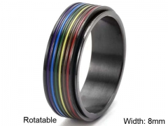 HY Wholesale Rings Jewelry 316L Stainless Steel Popular Rings-HY0127R106