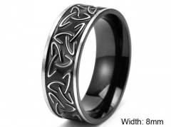 HY Wholesale Rings Jewelry 316L Stainless Steel Popular Rings-HY0127R088
