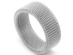 HY Wholesale Rings Jewelry 316L Stainless Steel Popular Rings-HY0127R045