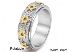 HY Wholesale Rings Jewelry 316L Stainless Steel Popular Rings-HY0127R093