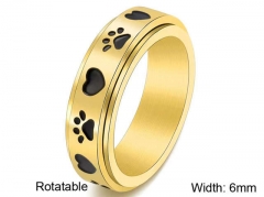 HY Wholesale Rings Jewelry 316L Stainless Steel Popular Rings-HY0127R090