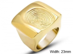 HY Wholesale Rings Jewelry 316L Stainless Steel Popular Rings-HY0124R149