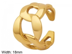 HY Wholesale Rings Jewelry 316L Stainless Steel Popular Rings-HY0124R275