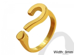 HY Wholesale Rings Jewelry 316L Stainless Steel Popular Rings-HY0124R190
