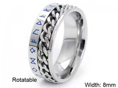 HY Wholesale Rings Jewelry 316L Stainless Steel Popular Rings-HY0125R024