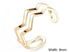 HY Wholesale Rings Jewelry 316L Stainless Steel Popular Rings-HY0124R173