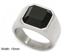 HY Wholesale Rings Jewelry 316L Stainless Steel Popular Rings-HY0140R094