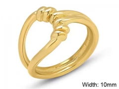 HY Wholesale Rings Jewelry 316L Stainless Steel Popular Rings-HY0124R182