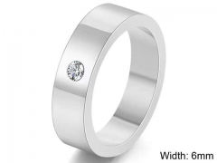 HY Wholesale Rings Jewelry 316L Stainless Steel Popular Rings-HY0127R065