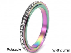 HY Wholesale Rings Jewelry 316L Stainless Steel Popular Rings-HY0127R005
