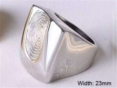 HY Wholesale Rings Jewelry 316L Stainless Steel Popular Rings-HY0124R150