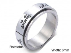 HY Wholesale Rings Jewelry 316L Stainless Steel Popular Rings-HY0127R154