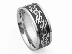HY Wholesale Rings Jewelry 316L Stainless Steel Popular Rings-HY0141R034