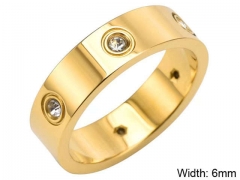 HY Wholesale Rings Jewelry 316L Stainless Steel Popular Rings-HY0127R135