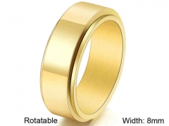 HY Wholesale Rings Jewelry 316L Stainless Steel Popular Rings-HY0127R083
