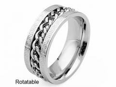 HY Wholesale Rings Jewelry 316L Stainless Steel Popular Rings-HY0141R042