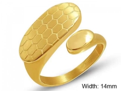 HY Wholesale Rings Jewelry 316L Stainless Steel Popular Rings-HY0124R207
