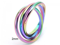 HY Wholesale Rings Jewelry 316L Stainless Steel Popular Rings-HY0127R220