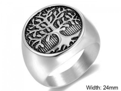 HY Wholesale Rings Jewelry 316L Stainless Steel Popular Rings-HY0140R116