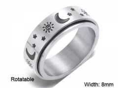 HY Wholesale Rings Jewelry 316L Stainless Steel Popular Rings-HY0127R144