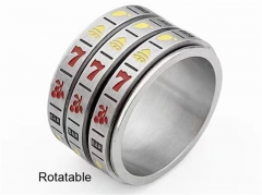 HY Wholesale Rings Jewelry 316L Stainless Steel Popular Rings-HY0141R085