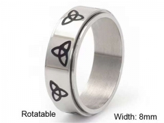 HY Wholesale Rings Jewelry 316L Stainless Steel Popular Rings-HY0125R019