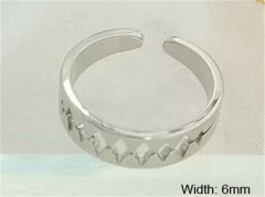 HY Wholesale Rings Jewelry 316L Stainless Steel Popular Rings-HY0124R238
