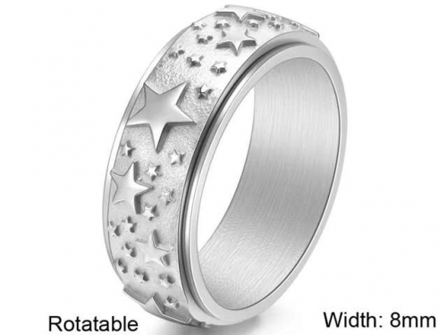 HY Wholesale Rings Jewelry 316L Stainless Steel Popular Rings-HY0127R246