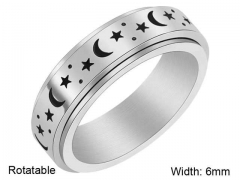 HY Wholesale Rings Jewelry 316L Stainless Steel Popular Rings-HY0127R123