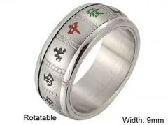 HY Wholesale Rings Jewelry 316L Stainless Steel Popular Rings-HY0127R169