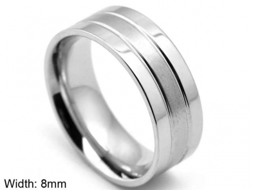 HY Wholesale Rings Jewelry 316L Stainless Steel Popular Rings-HY0127R177