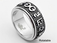 HY Wholesale Rings Jewelry 316L Stainless Steel Popular Rings-HY0141R059