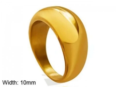 HY Wholesale Rings Jewelry 316L Stainless Steel Popular Rings-HY0124R285