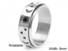 HY Wholesale Rings Jewelry 316L Stainless Steel Popular Rings-HY0125R013
