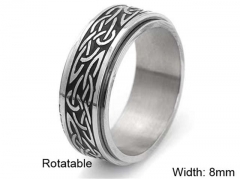 HY Wholesale Rings Jewelry 316L Stainless Steel Popular Rings-HY0125R070