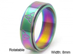 HY Wholesale Rings Jewelry 316L Stainless Steel Popular Rings-HY0125R020