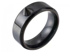 HY Wholesale Rings Jewelry 316L Stainless Steel Popular Rings-HY0127R016