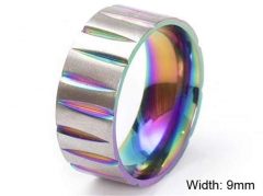 HY Wholesale Rings Jewelry 316L Stainless Steel Popular Rings-HY0125R081