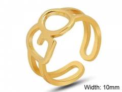 HY Wholesale Rings Jewelry 316L Stainless Steel Popular Rings-HY0124R231