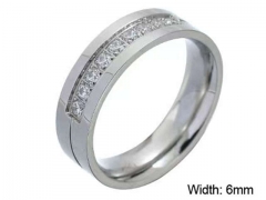 HY Wholesale Rings Jewelry 316L Stainless Steel Popular Rings-HY0127R158