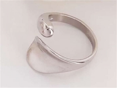 HY Wholesale Rings Jewelry 316L Stainless Steel Popular Rings-HY0124R228