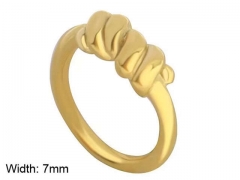 HY Wholesale Rings Jewelry 316L Stainless Steel Popular Rings-HY0124R132