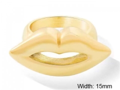 HY Wholesale Rings Jewelry 316L Stainless Steel Popular Rings-HY0124R156